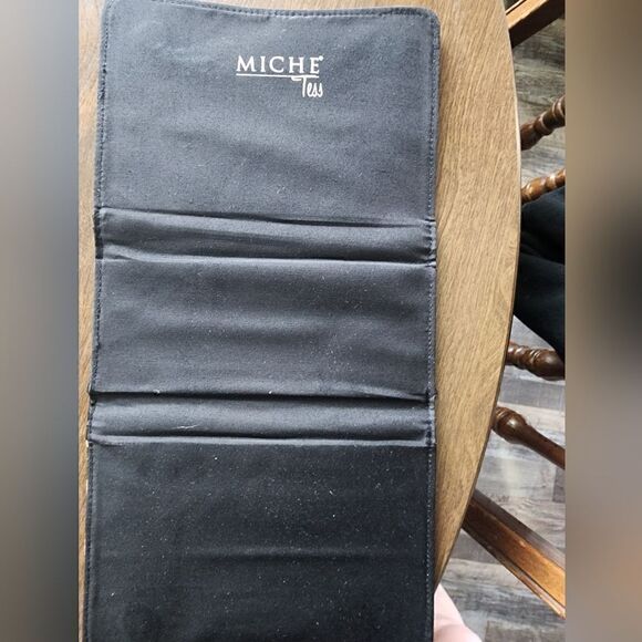 Miche Tess Petite Shell Mini Purse Hard Cover Leopard Print - Picture 2 of 3